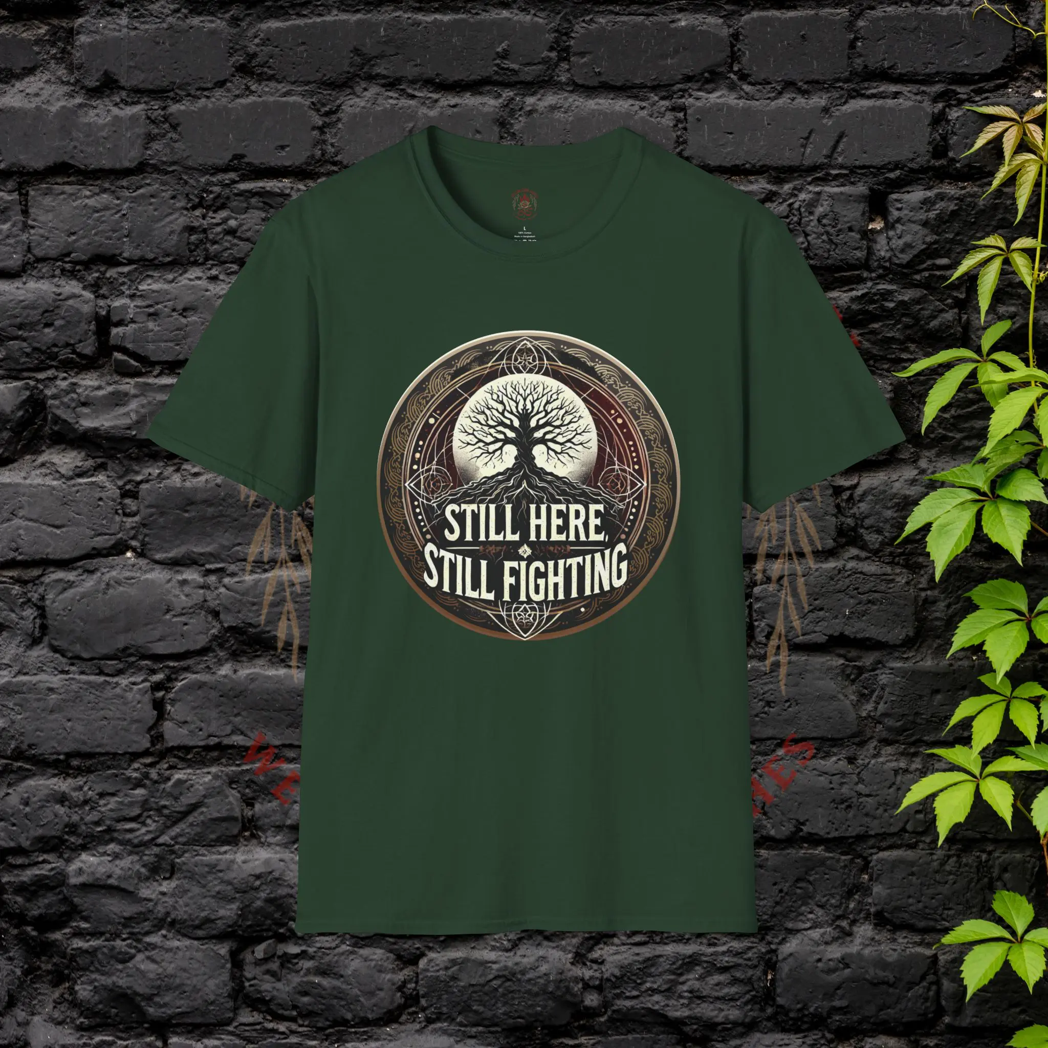 Still Here Still Fighting T-Shirt – Gray