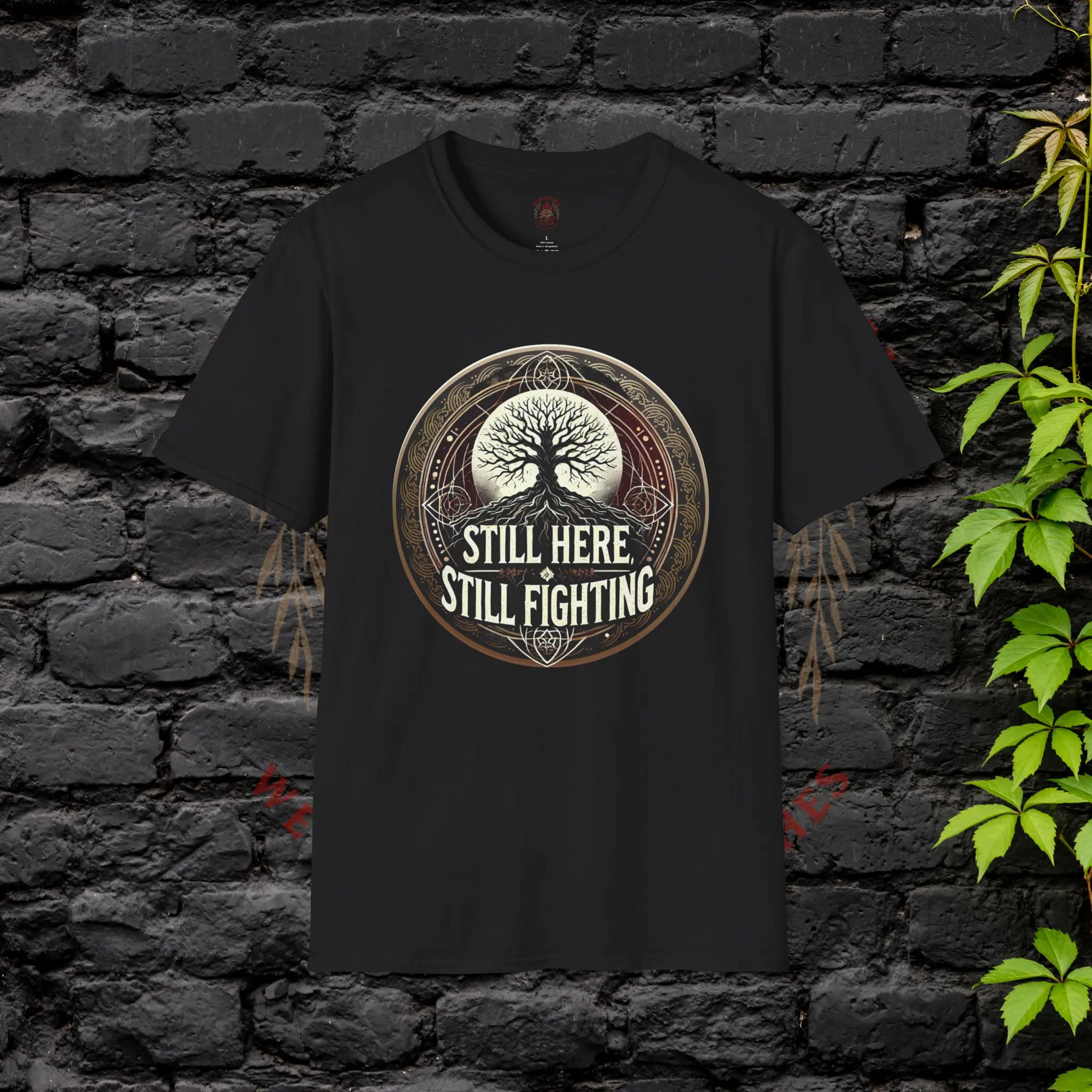 Still Here Still Fighting T-Shirt – Black