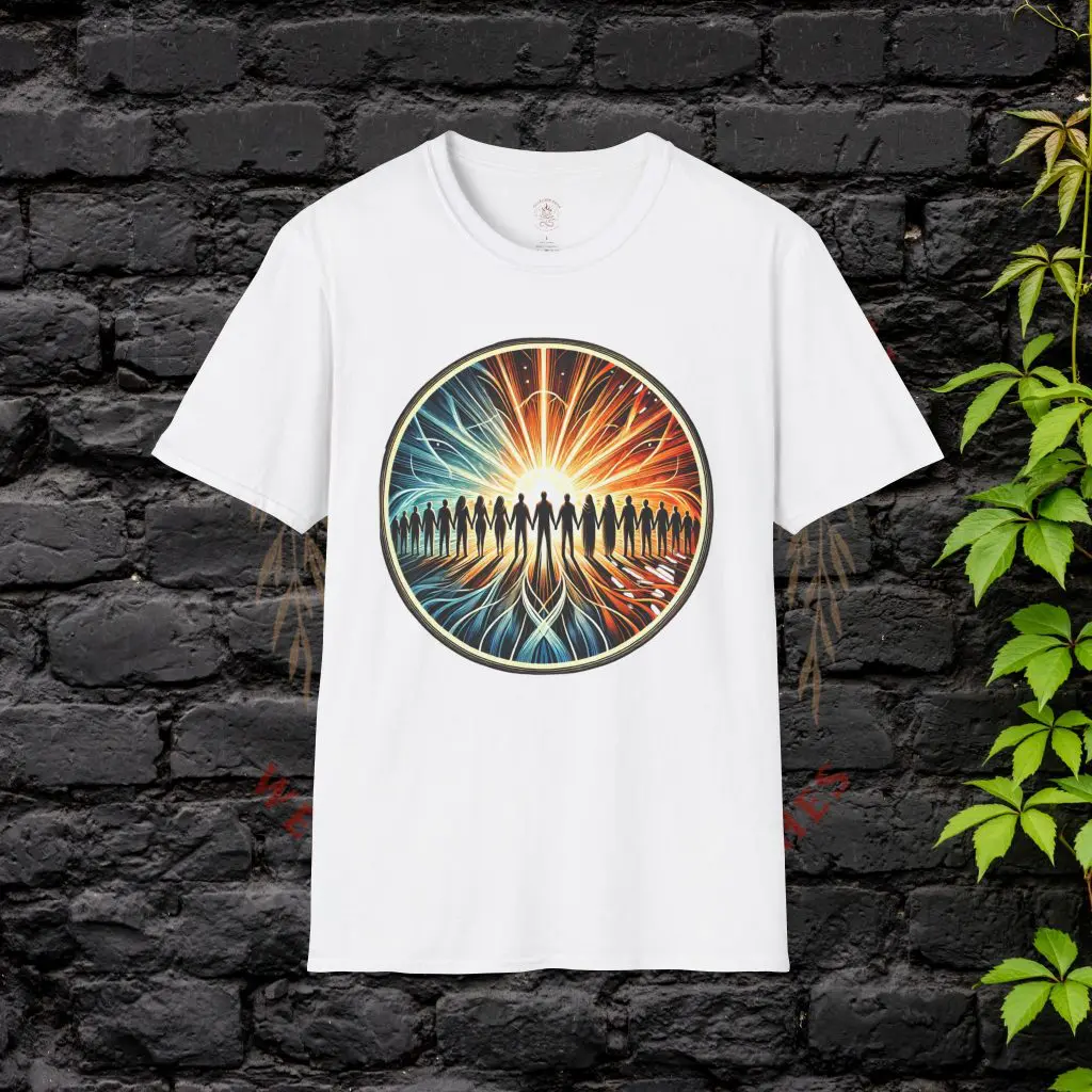 Together We Rise" Community Healing Shirt – Unity & Resilience Tee- white