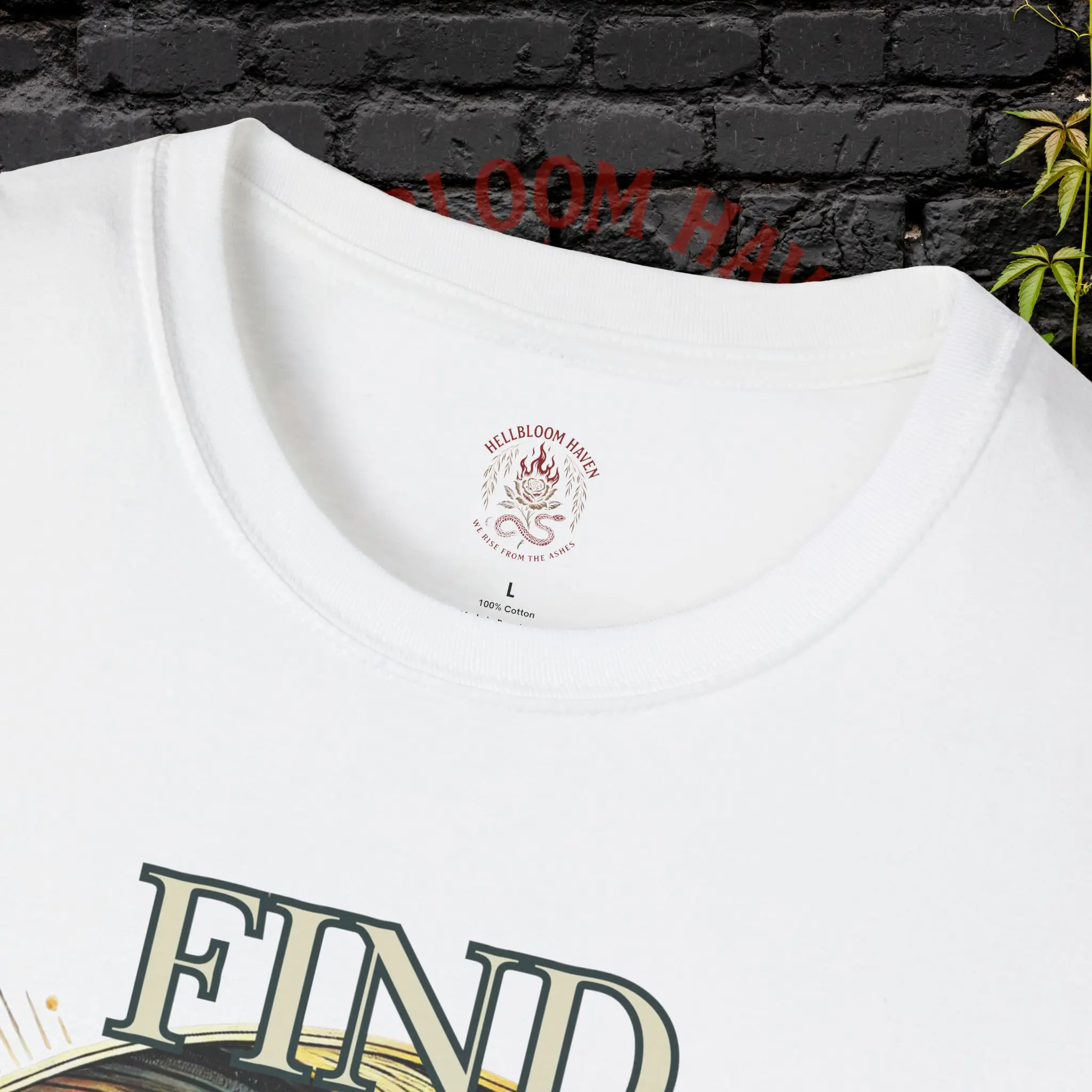 Find Balance T-Shirt – Angled View