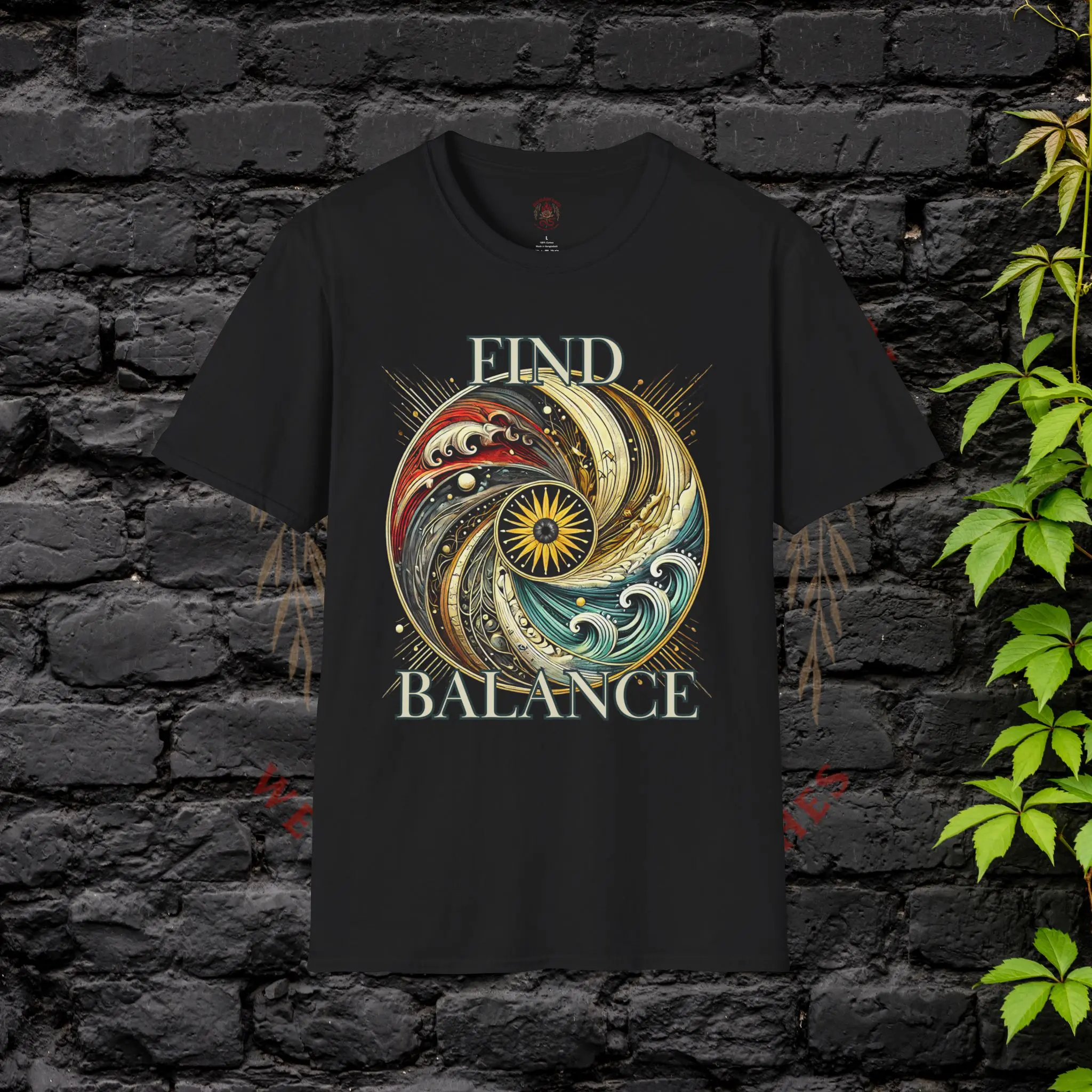 Find Balance T-Shirt – Black