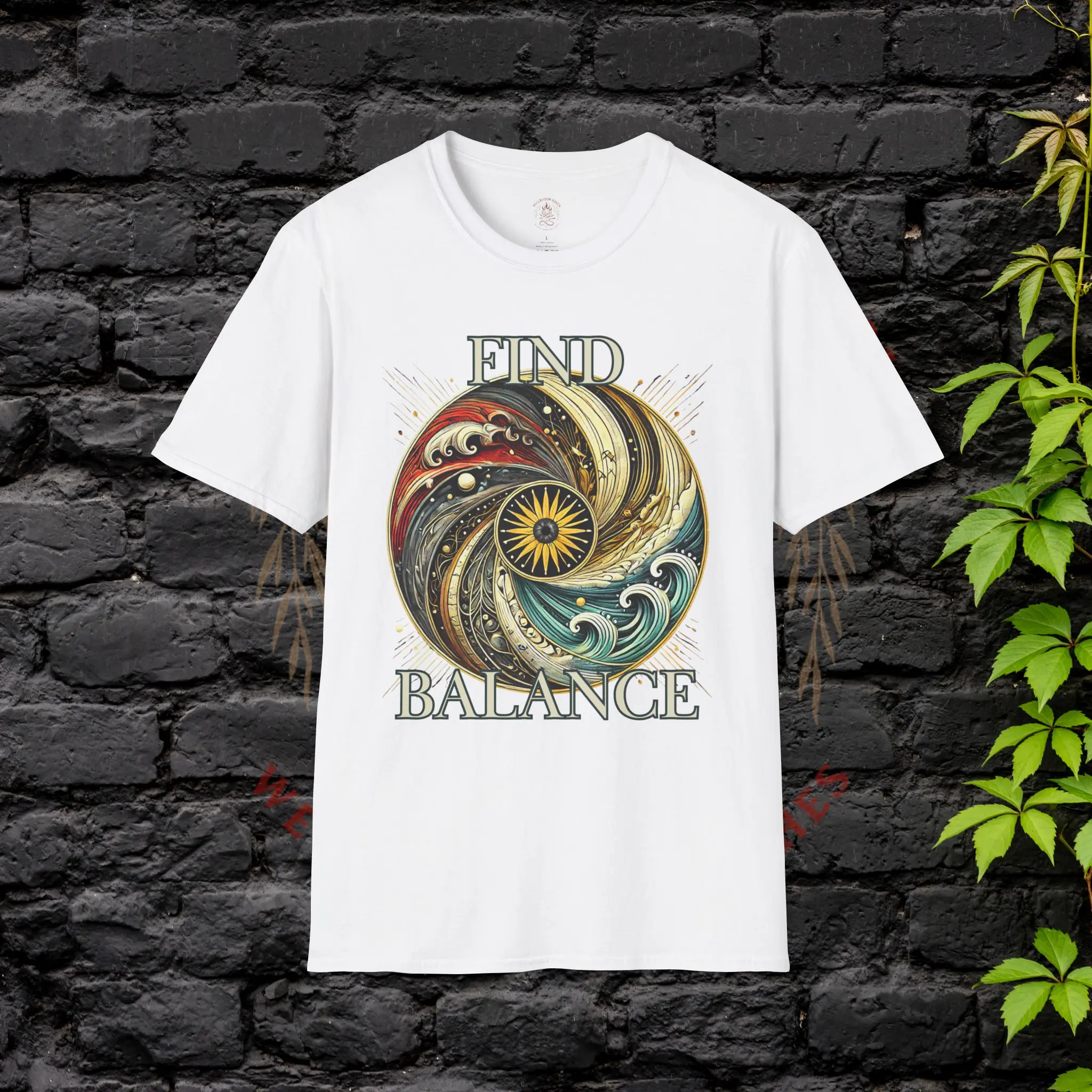 Find Balance T-Shirt – White