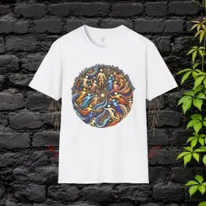 Many Voices One Humanity T-Shirt – White