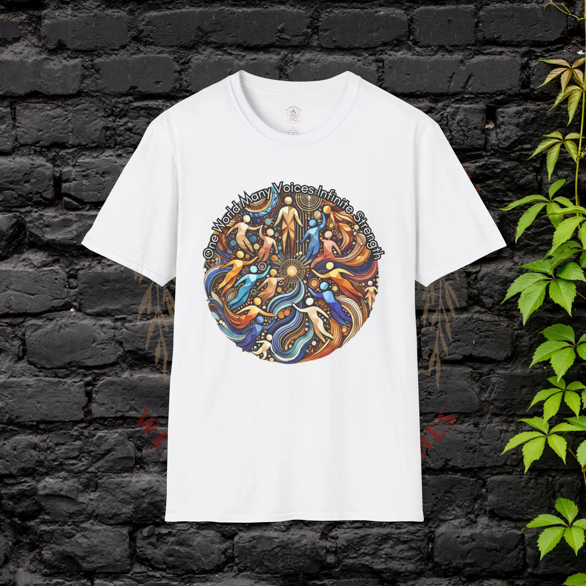 Many Voices One Humanity T-Shirt – White