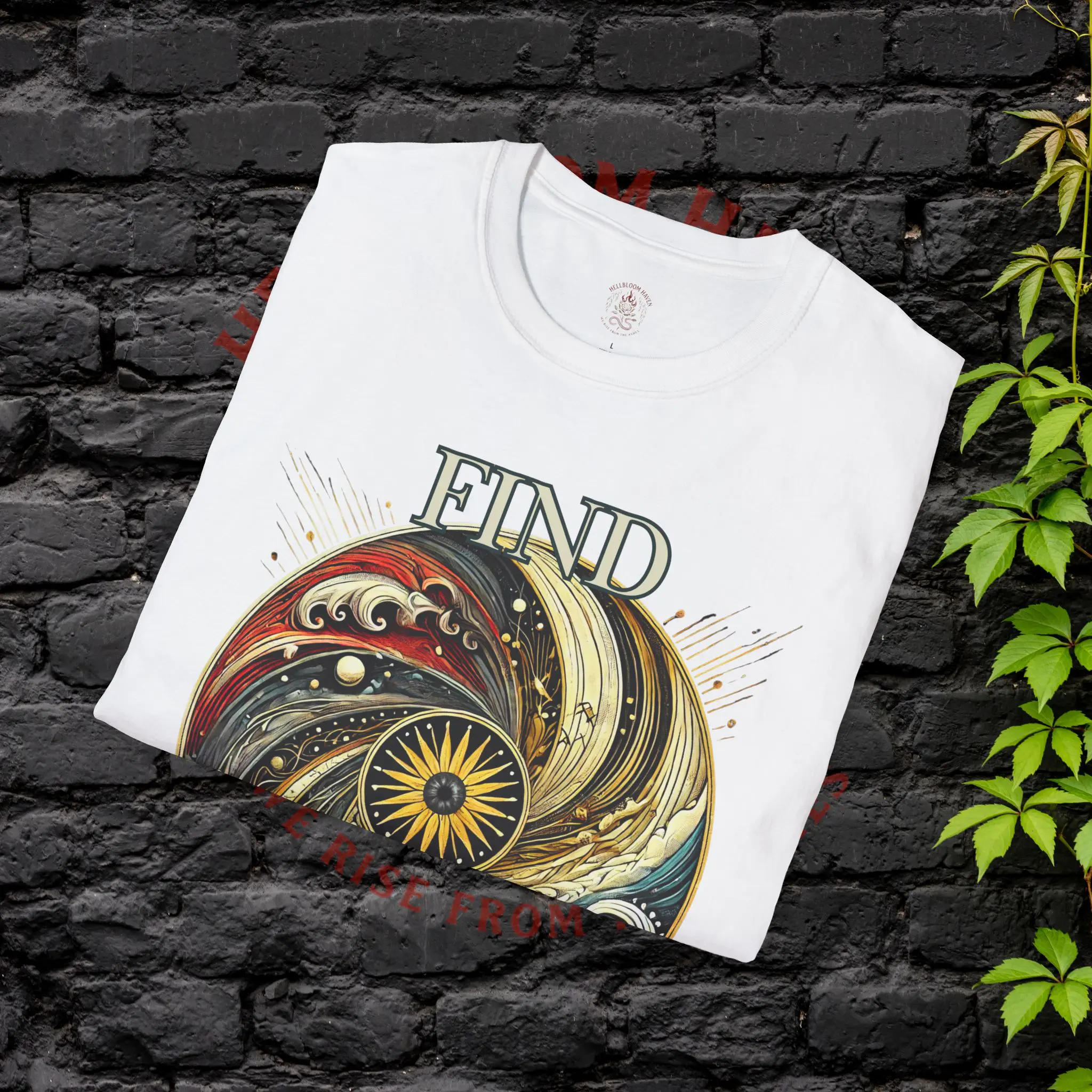 Find Balance T-Shirt – Angled View