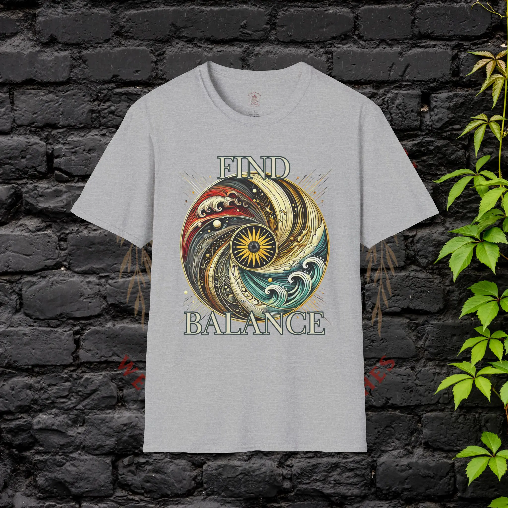Find Balance T-Shirt – Grey