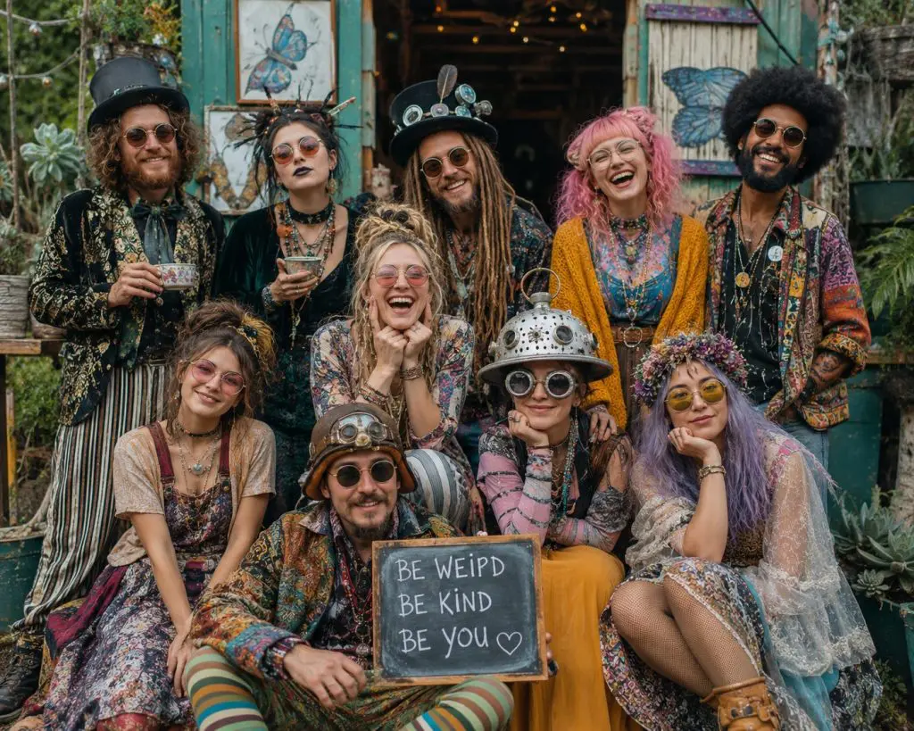 A Letter to Those Who Were Never Meant to Fit Inwierd and quirky group of people wierd and quirky group of people
