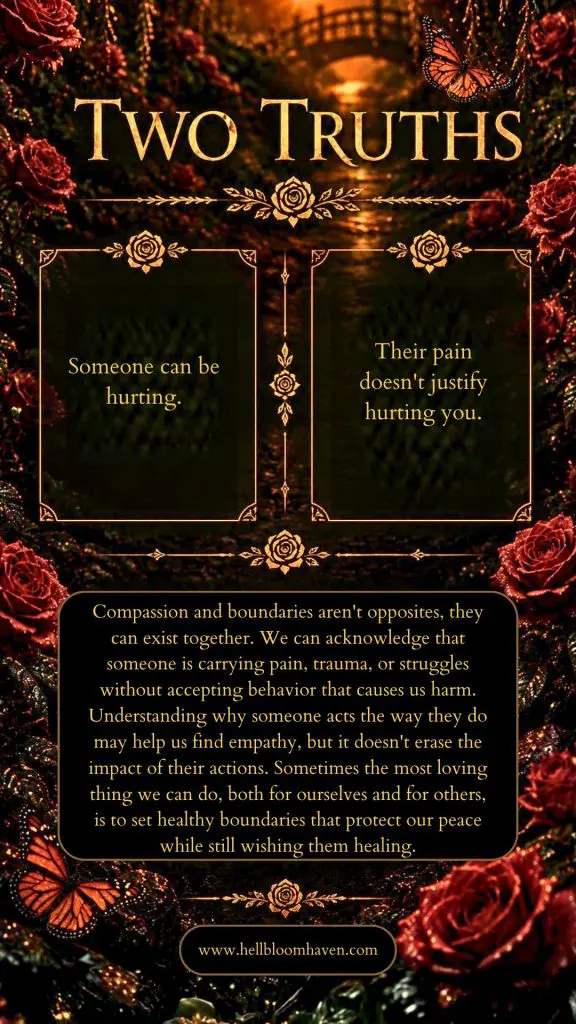 Hellbloom Haven | Two Truths Empathy and Boundaries