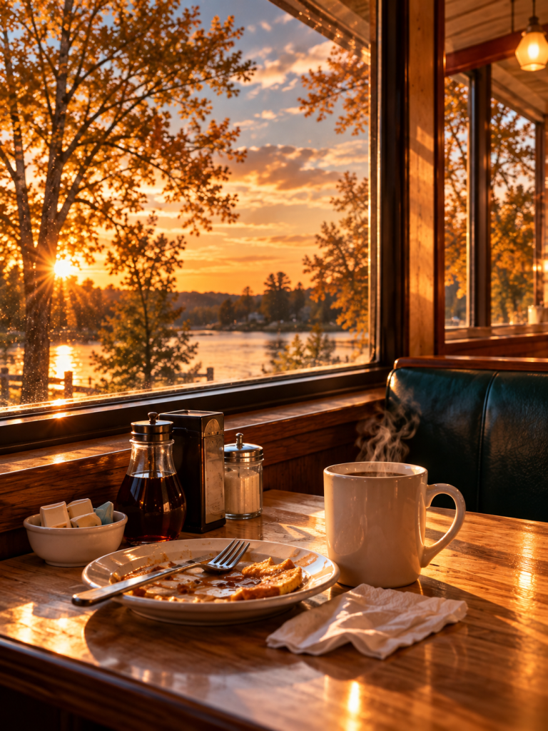 breakfast at a diner