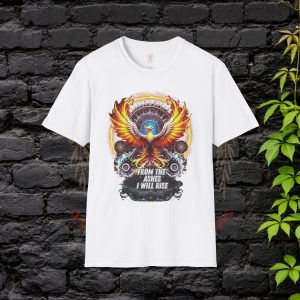 From the Ashes I Will Rise – Phoenix Flame Rebirth Shirt | Power, Healing, Transformation