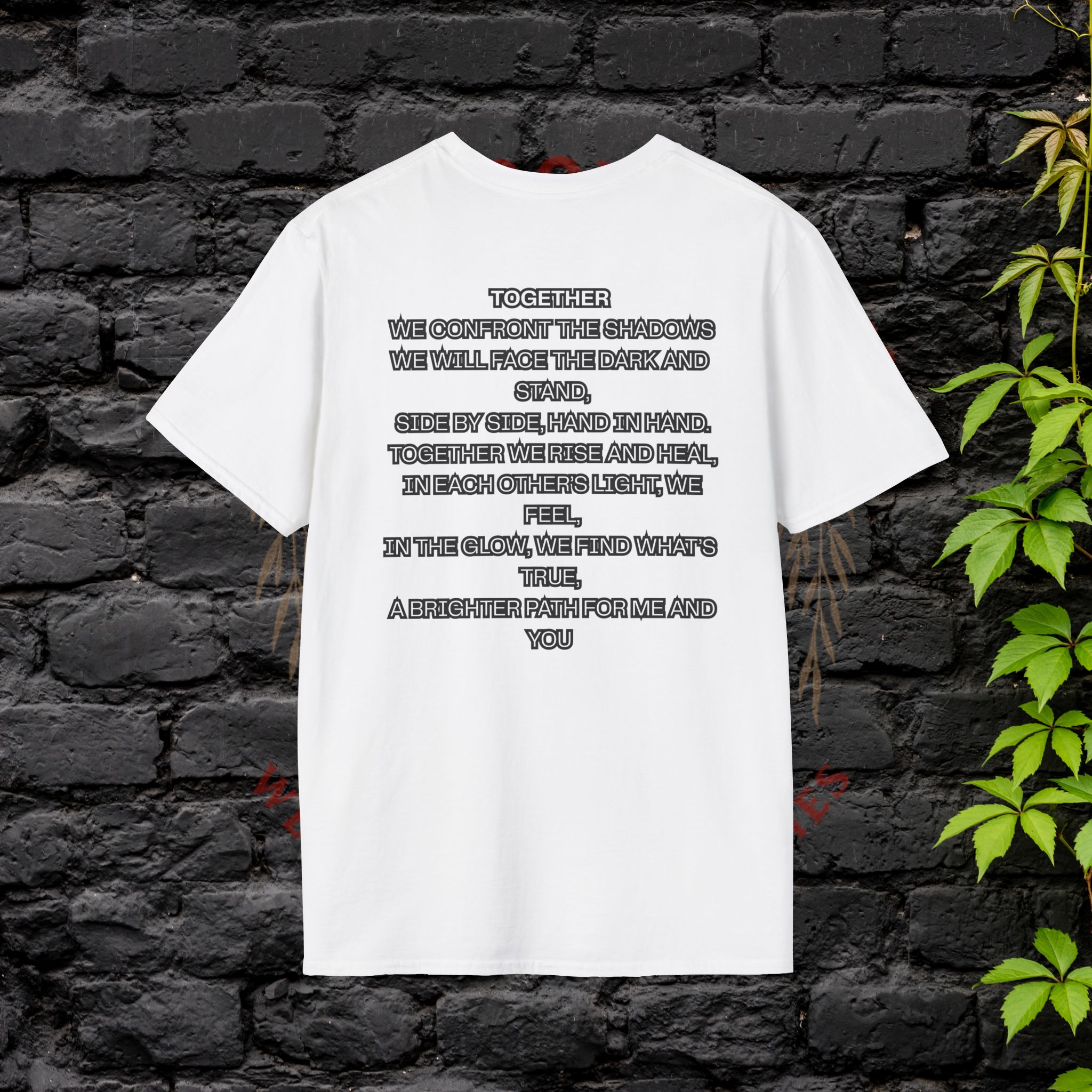 "Together We Rise" Community Healing Shirt – Unity & Resilience Tee - Image 2