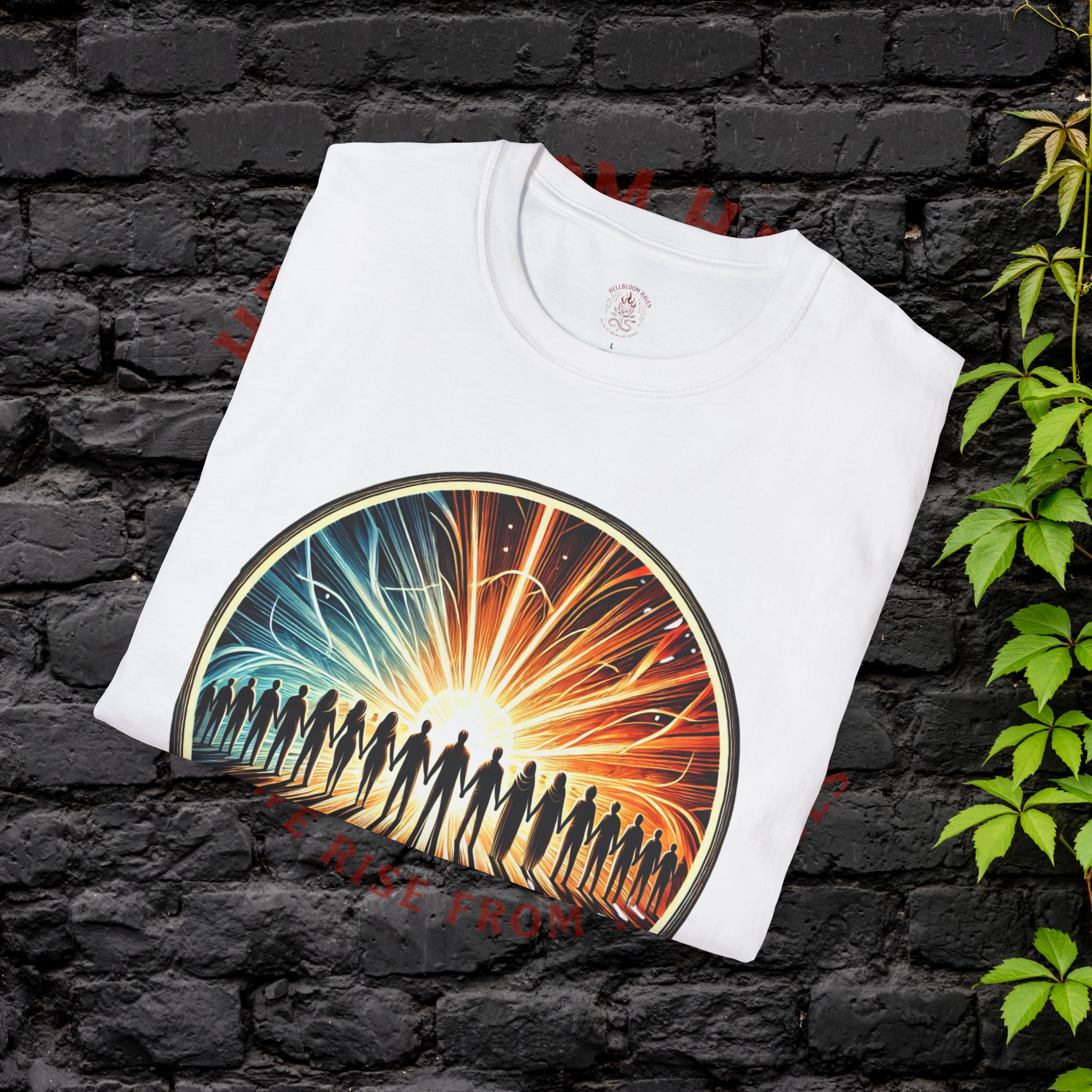 "Together We Rise" Community Healing Shirt – Unity & Resilience Tee - Image 4