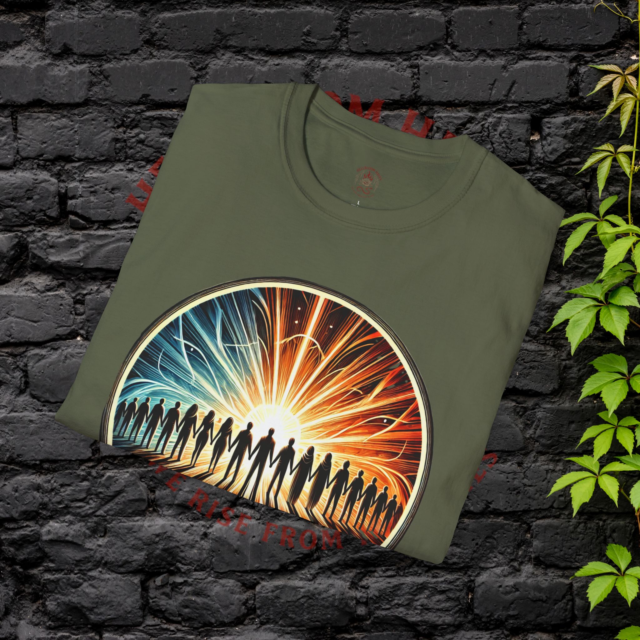 "Together We Rise" Community Healing Shirt – Unity & Resilience Tee - Image 16