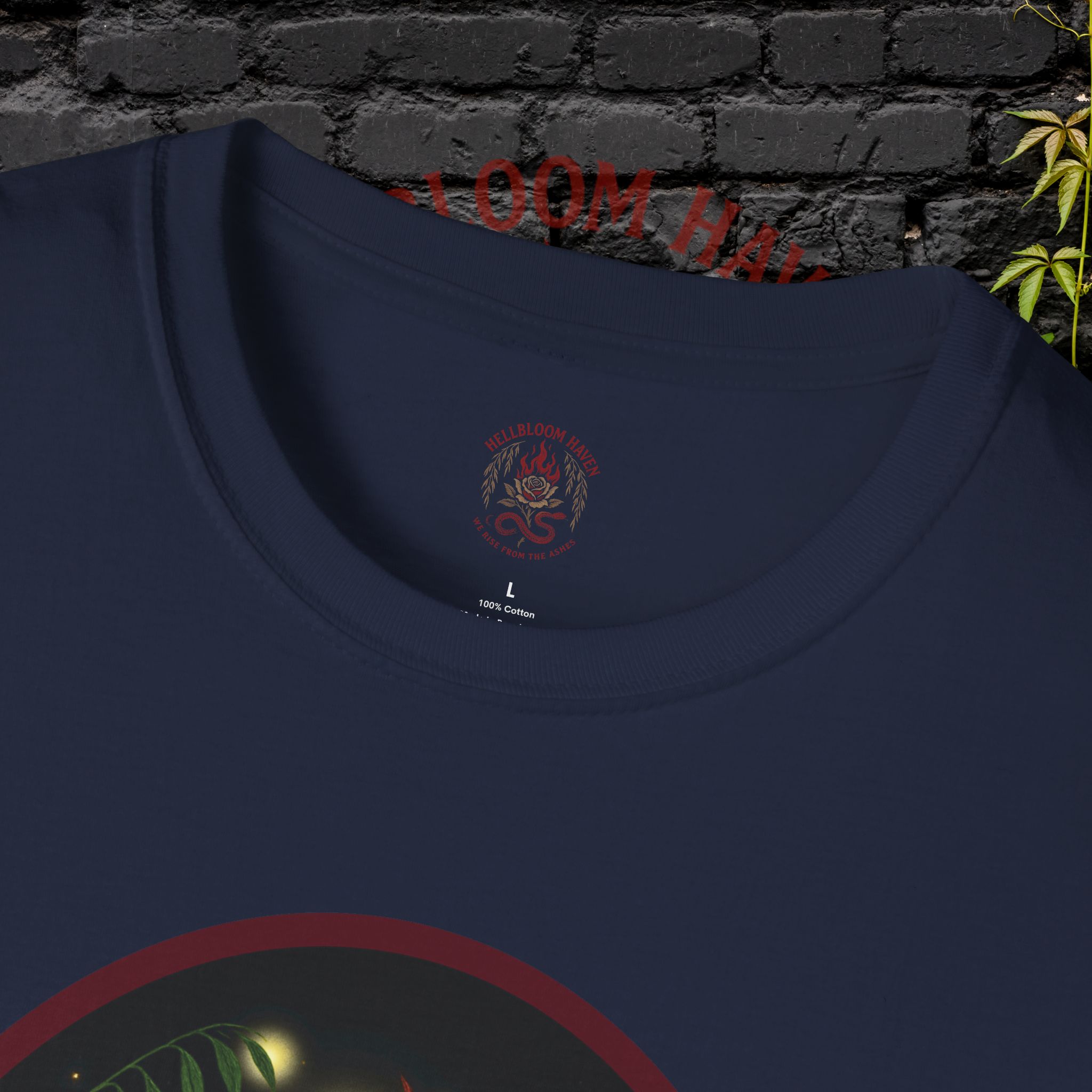 Empowerment Tee- "Hellbloom: Rise From the Flame"– Art & Poetry Edition - Image 23