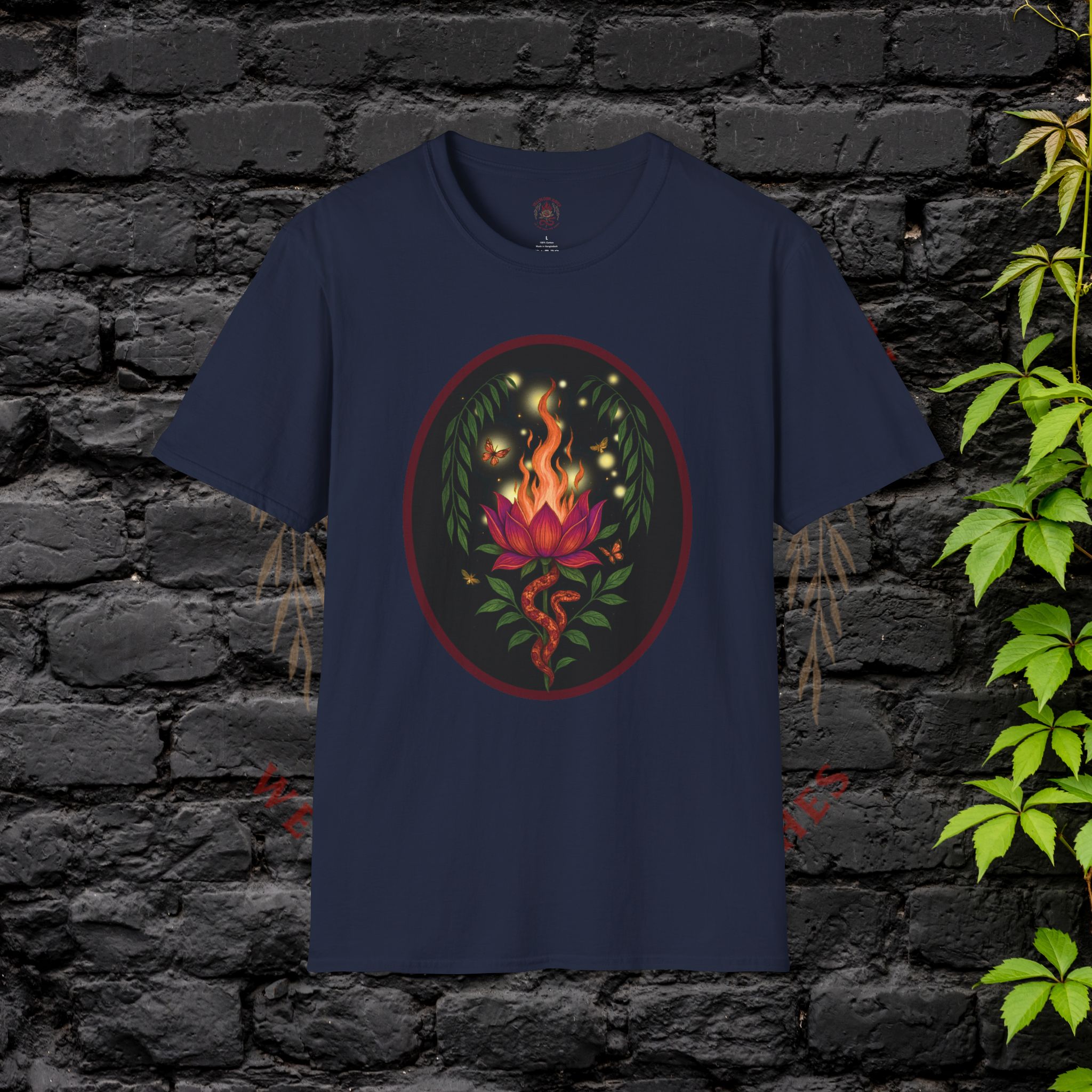 Empowerment Tee- "Hellbloom: Rise From the Flame"– Art & Poetry Edition - Image 21