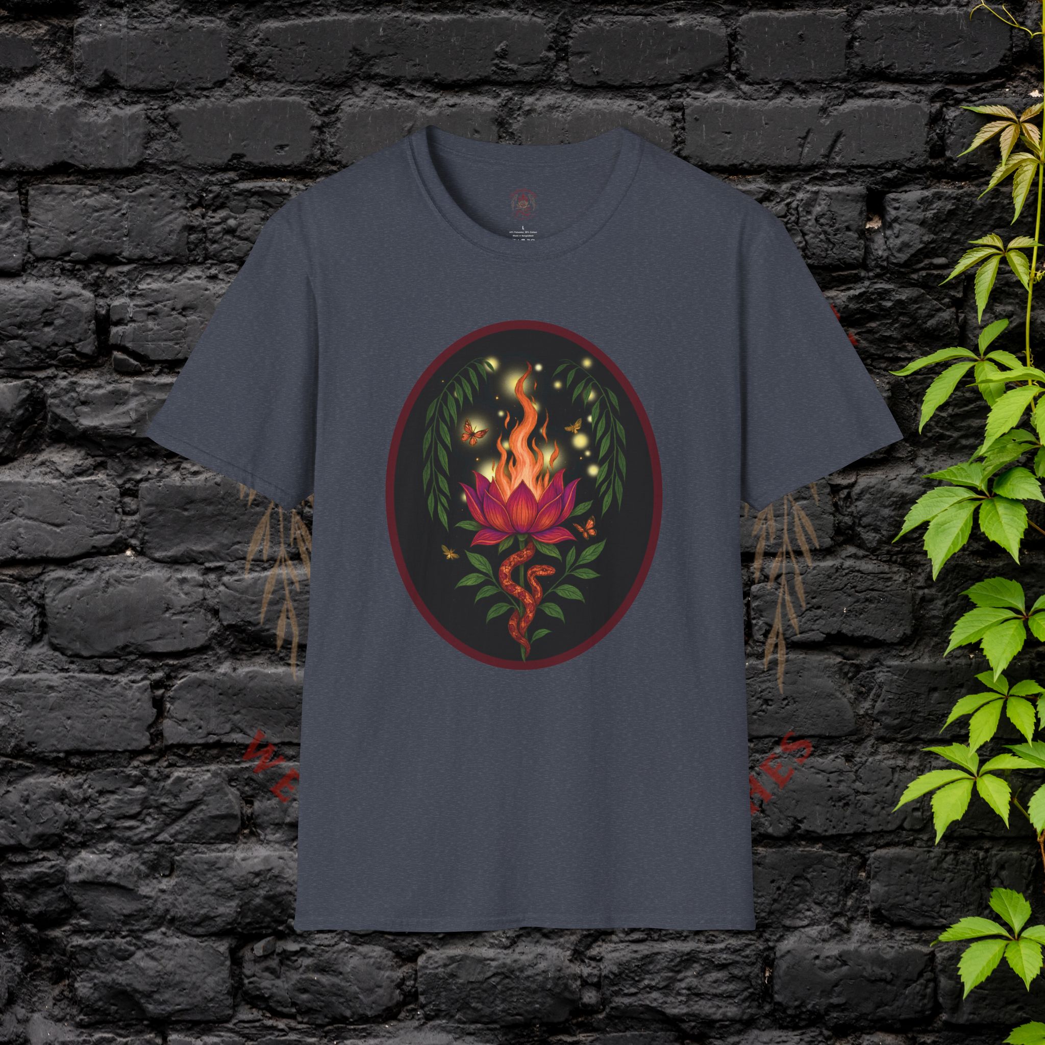 Empowerment Tee- "Hellbloom: Rise From the Flame"– Art & Poetry Edition - Image 25