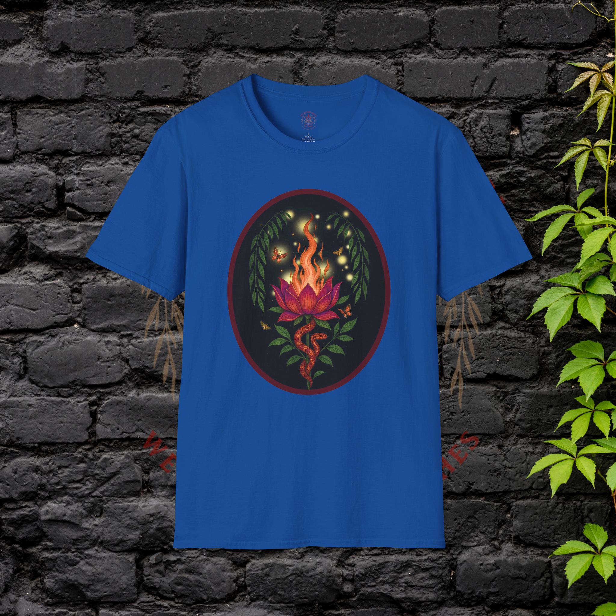 Empowerment Tee- "Hellbloom: Rise From the Flame"– Art & Poetry Edition - Image 17