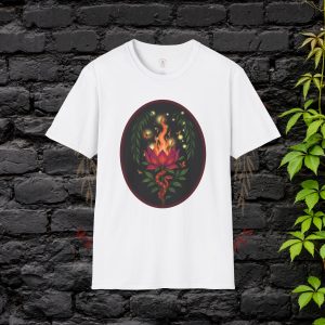 Empowerment Tee- "Hellbloom: Rise From the Flame"– Art & Poetry Edition