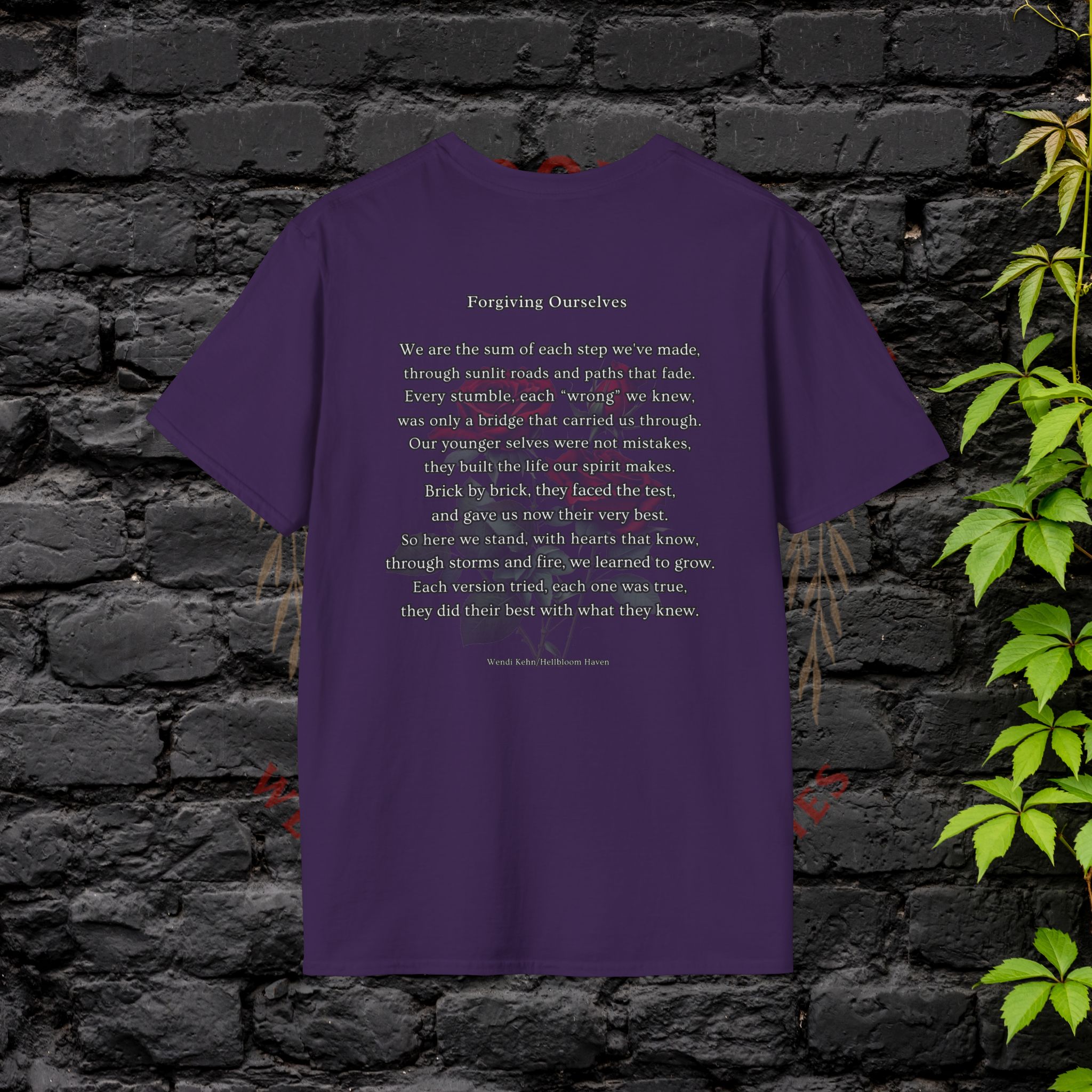 Empowerment Tee- Forgiving Ourselves- Poetry and Art - Image 34