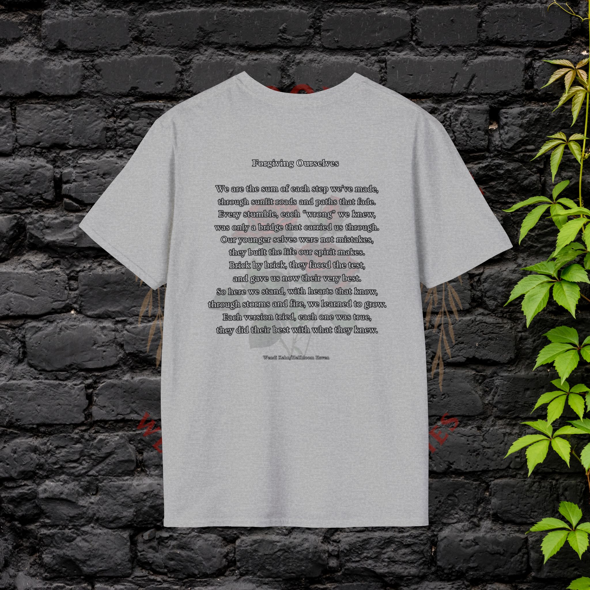 Empowerment Tee- Forgiving Ourselves- Poetry and Art - Image 10