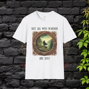 Not All Who Wander Are Lost Tee, Adventure T-Shirt