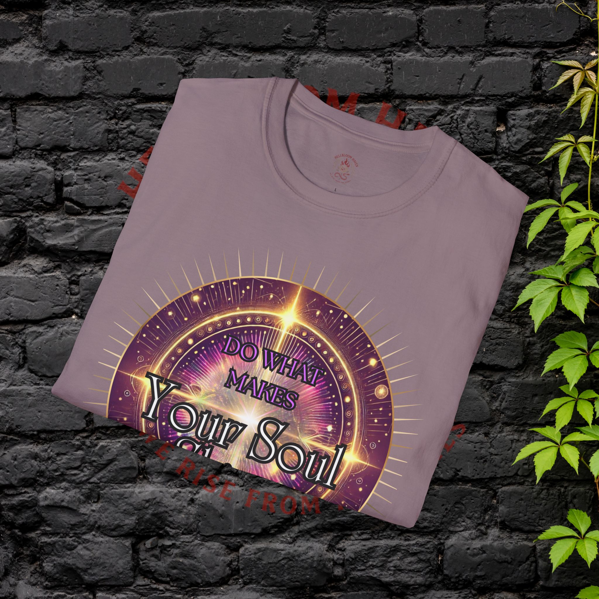 Soul Shine Graphic Tee, Inspirational Unisex T-Shirt, Spiritual Gift, Self-Care Apparel, Motivational Merch, Festival Wear - Image 44