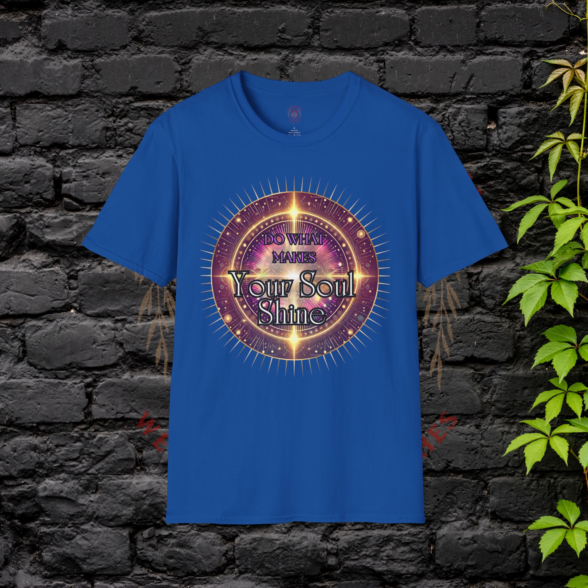 Soul Shine Graphic Tee, Inspirational Unisex T-Shirt, Spiritual Gift, Self-Care Apparel, Motivational Merch, Festival Wear - Image 21