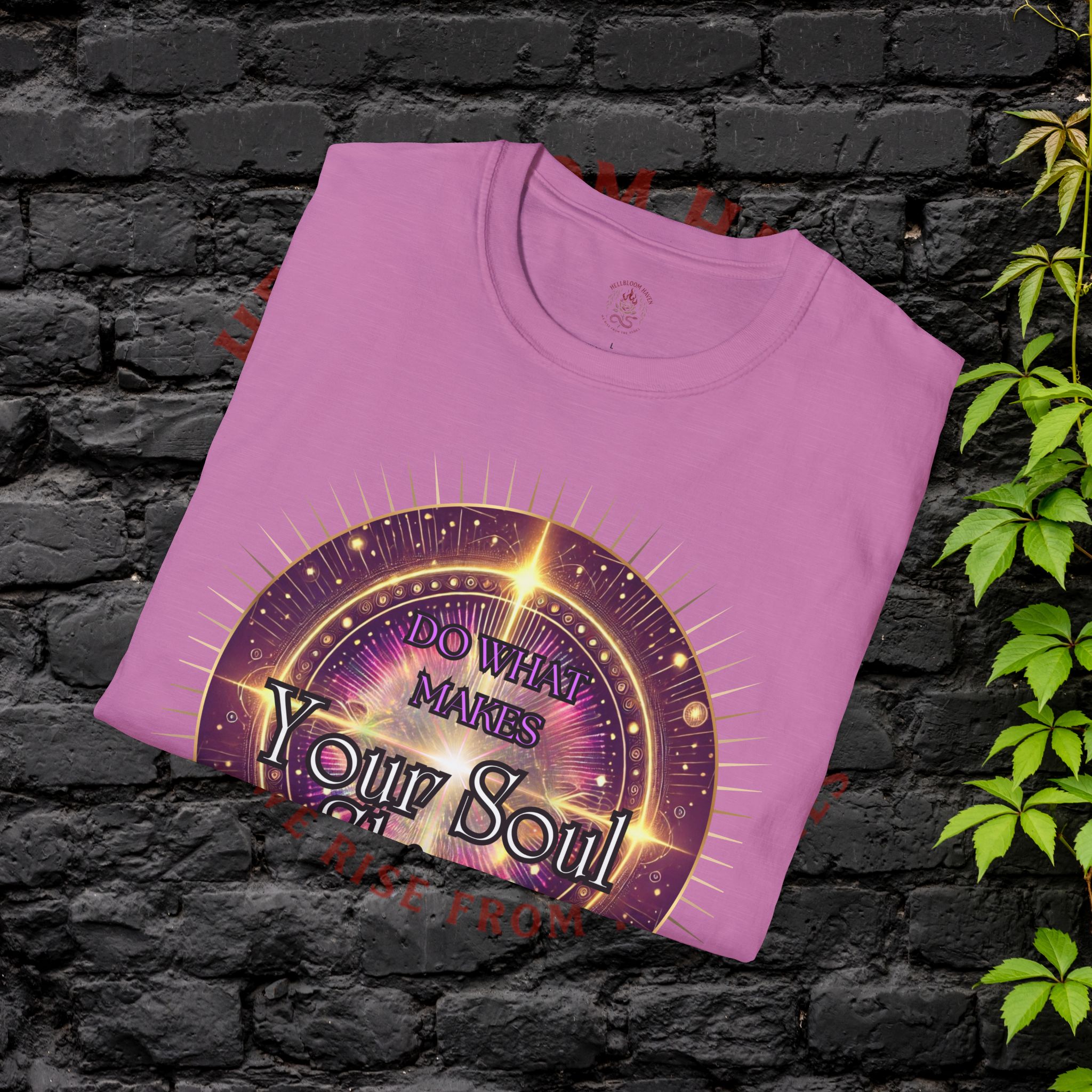 Soul Shine Graphic Tee, Inspirational Unisex T-Shirt, Spiritual Gift, Self-Care Apparel, Motivational Merch, Festival Wear - Image 40