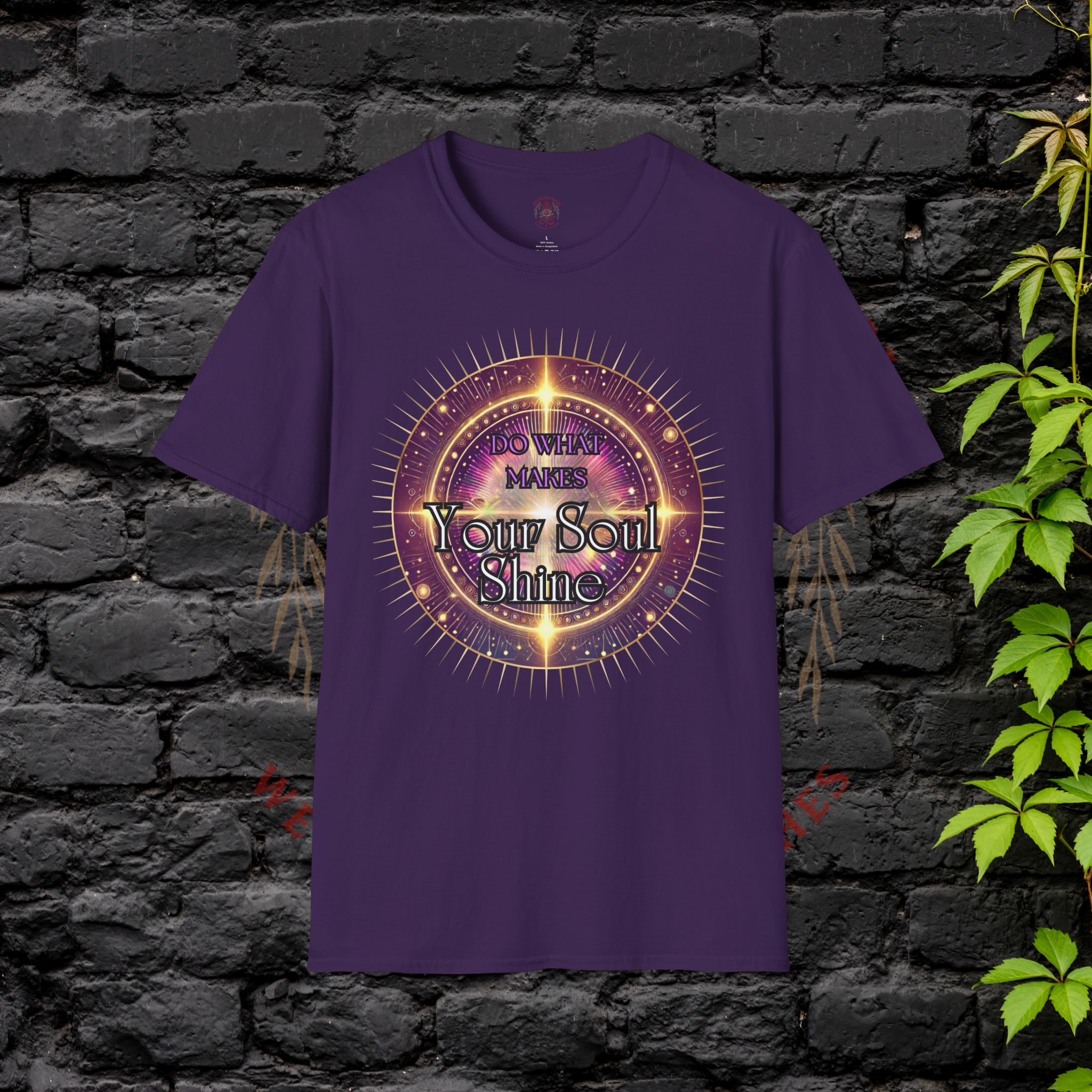 Soul Shine Graphic Tee, Inspirational Unisex T-Shirt, Spiritual Gift, Self-Care Apparel, Motivational Merch, Festival Wear - Image 33
