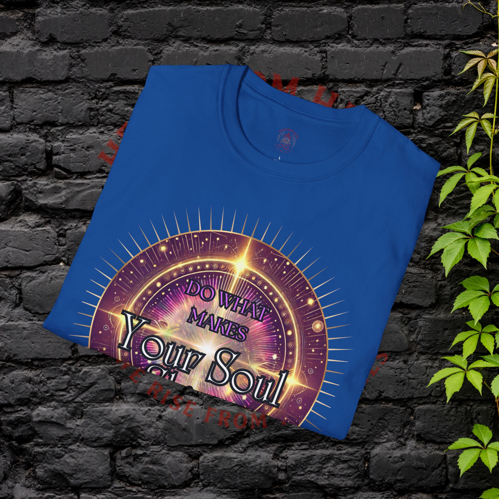 Soul Shine Graphic Tee, Inspirational Unisex T-Shirt, Spiritual Gift, Self-Care Apparel, Motivational Merch, Festival Wear - Image 24