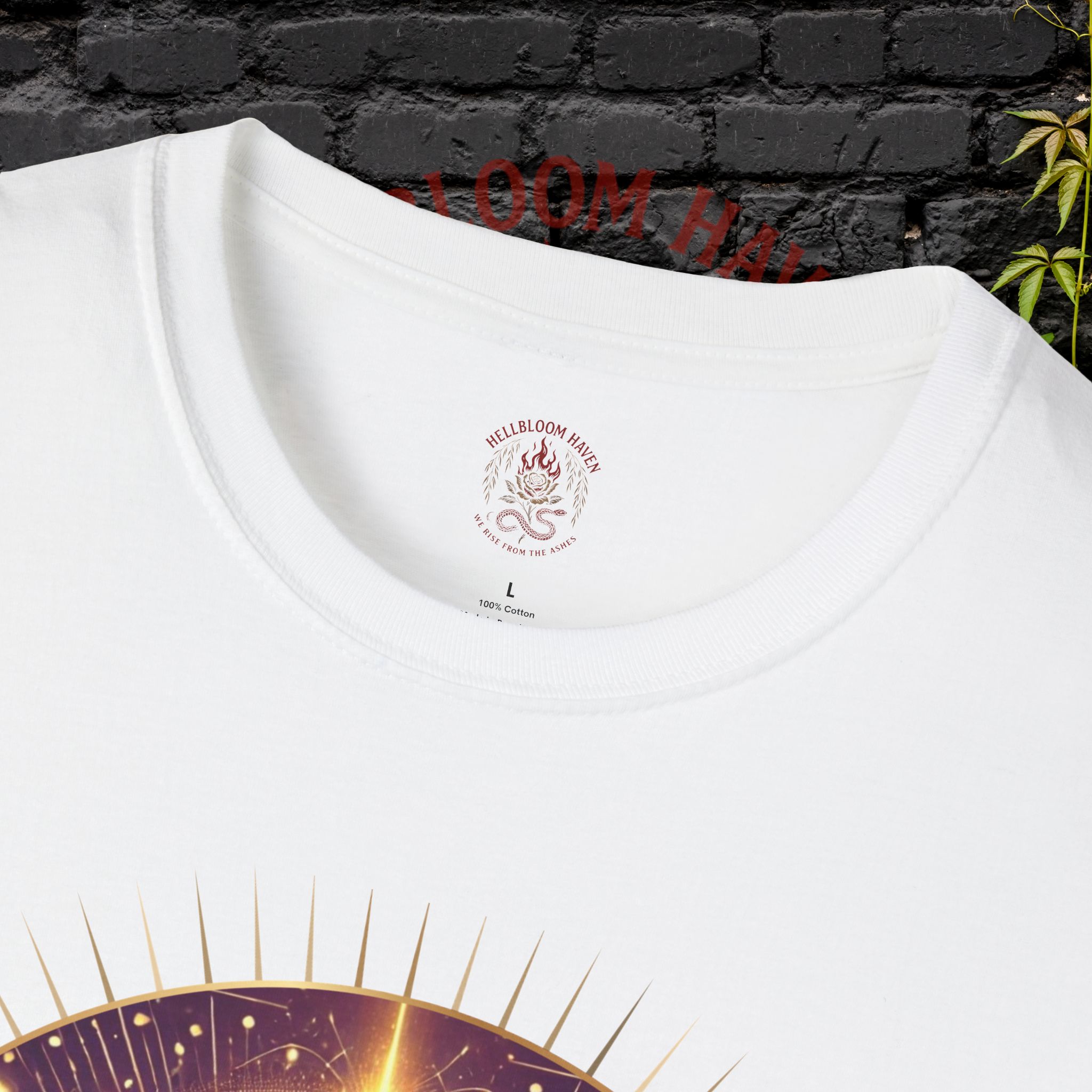 Soul Shine Graphic Tee, Inspirational Unisex T-Shirt, Spiritual Gift, Self-Care Apparel, Motivational Merch, Festival Wear - Image 3