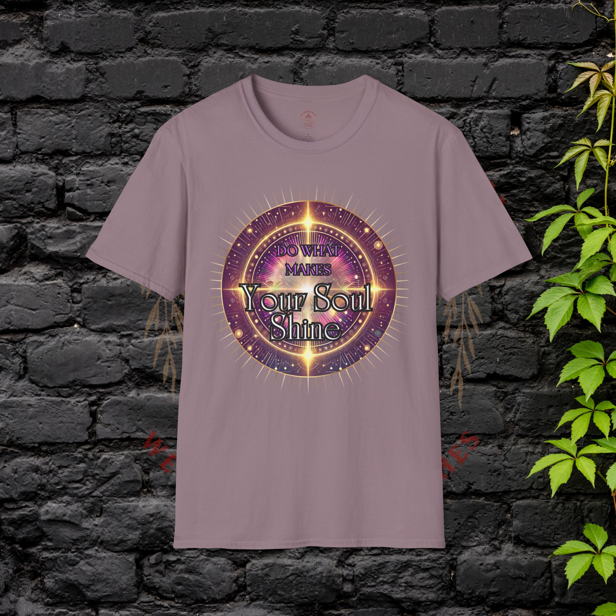 Soul Shine Graphic Tee, Inspirational Unisex T-Shirt, Spiritual Gift, Self-Care Apparel, Motivational Merch, Festival Wear - Image 41