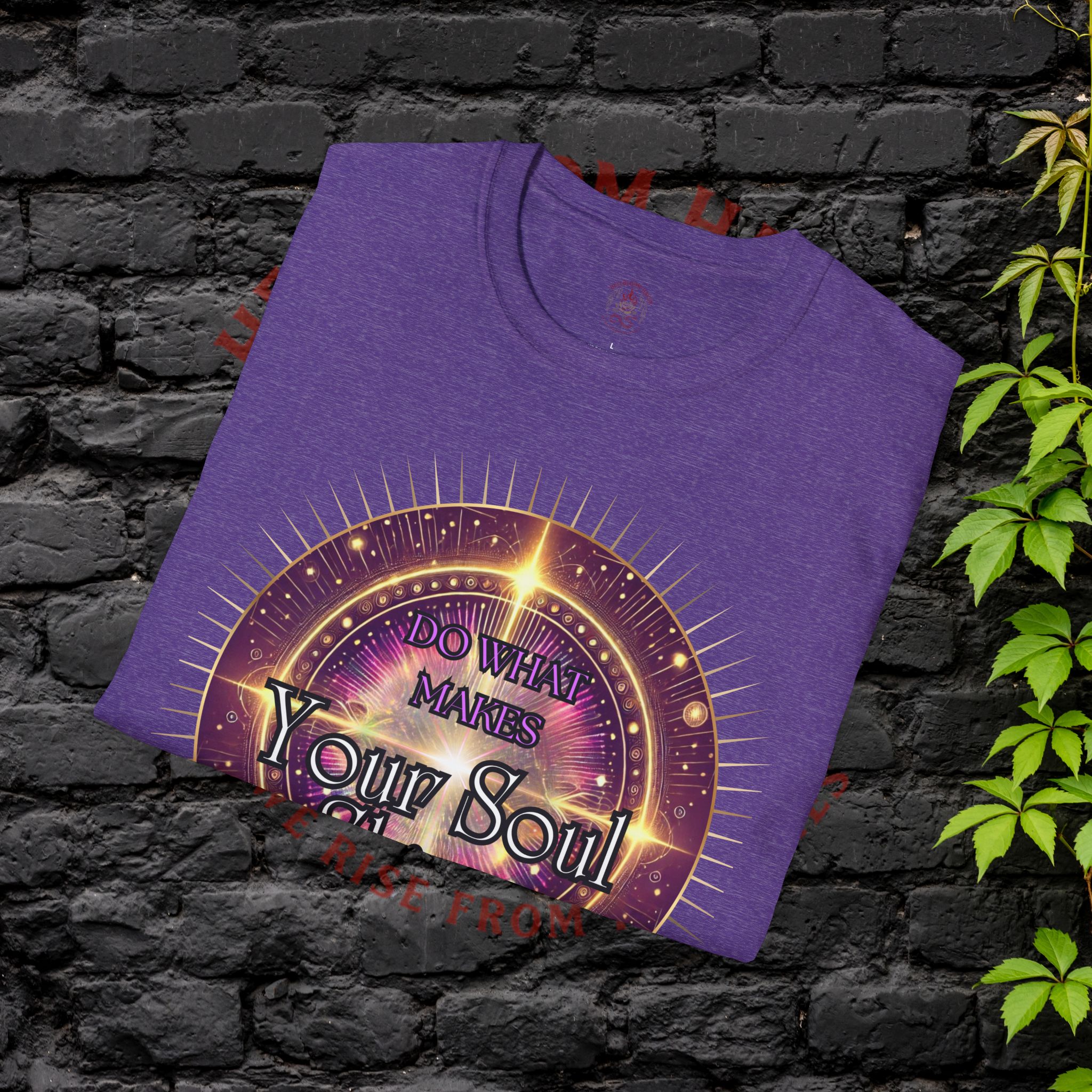 Soul Shine Graphic Tee, Inspirational Unisex T-Shirt, Spiritual Gift, Self-Care Apparel, Motivational Merch, Festival Wear - Image 32
