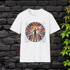 Galactic Energy Activation T-Shirt – Spiritual Empowerment Cosmic Lightworker Tee