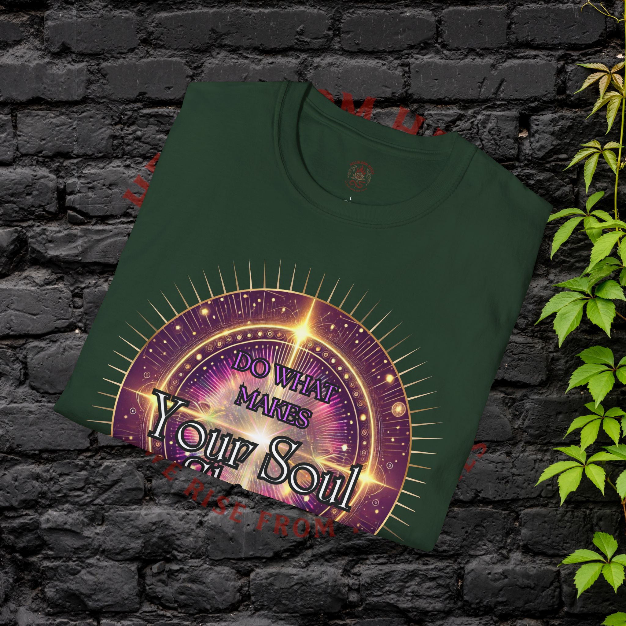 Soul Shine Graphic Tee, Inspirational Unisex T-Shirt, Spiritual Gift, Self-Care Apparel, Motivational Merch, Festival Wear - Image 20