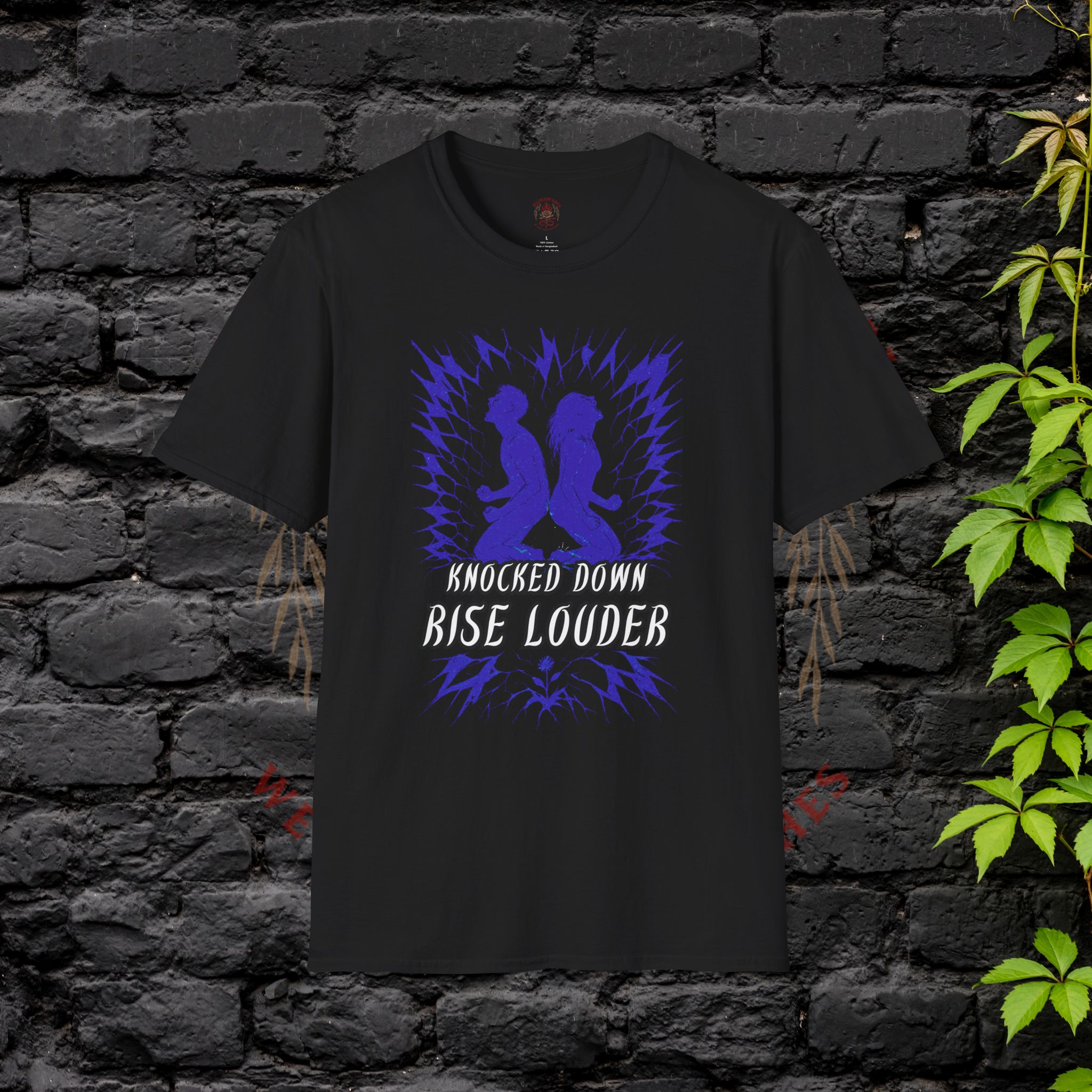 Empowering Unisex Graphic T-Shirt, Rise Louder Tee for Motivation - Image 5