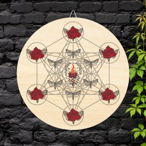 Crystal Grid | Metatron's Flame | Sacred Geometry