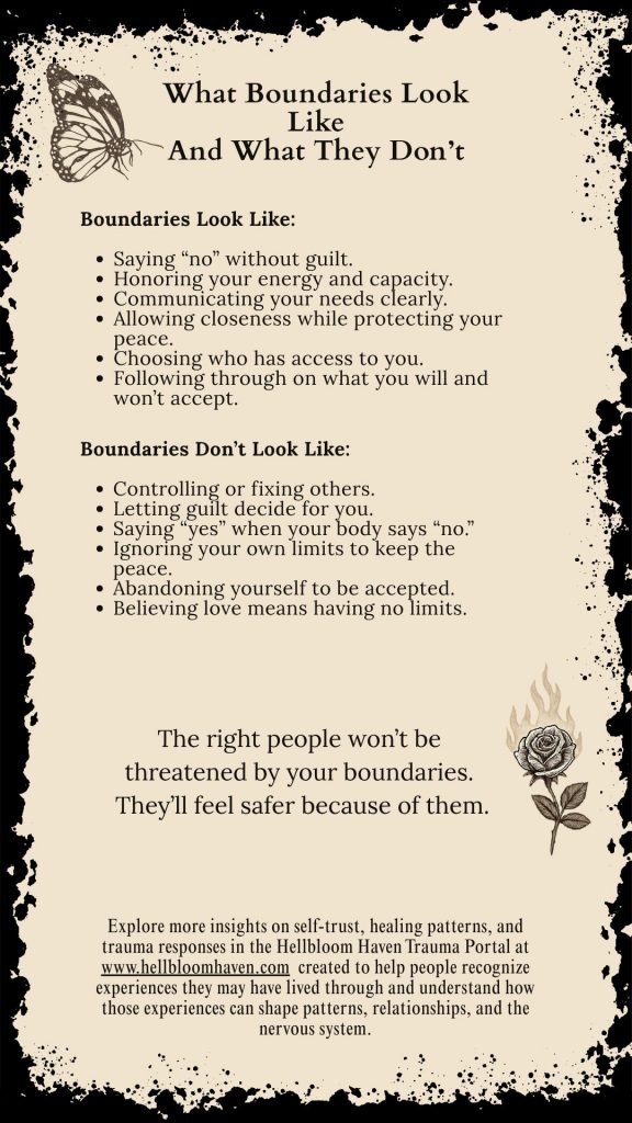 What Boundaries Look Like And What They Don&rsquo;t