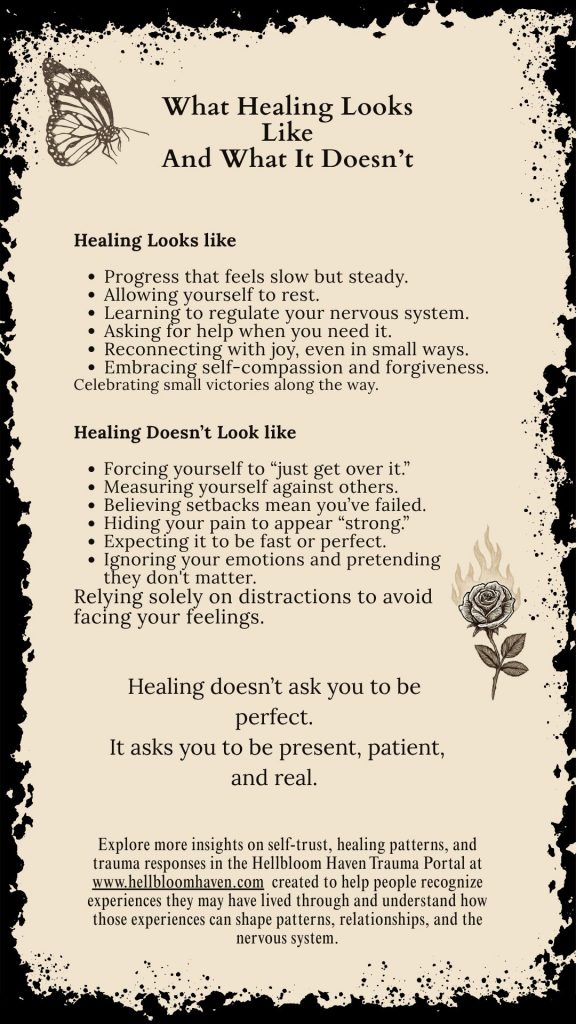 What Healing Looks Like And What It Doesn&rsquo;t