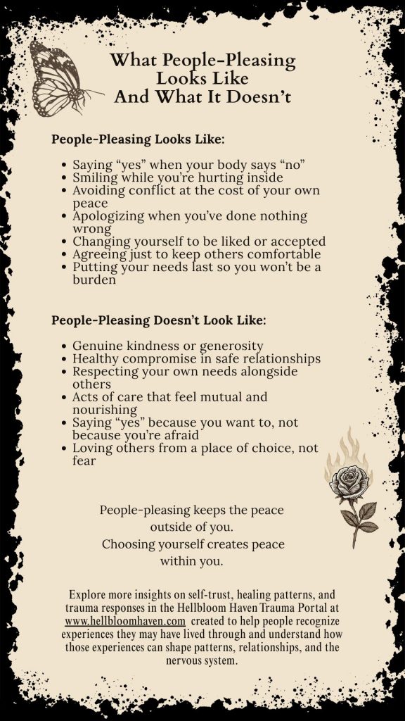 What People Pleasing Looks Like And What It Doesn&rsquo;t