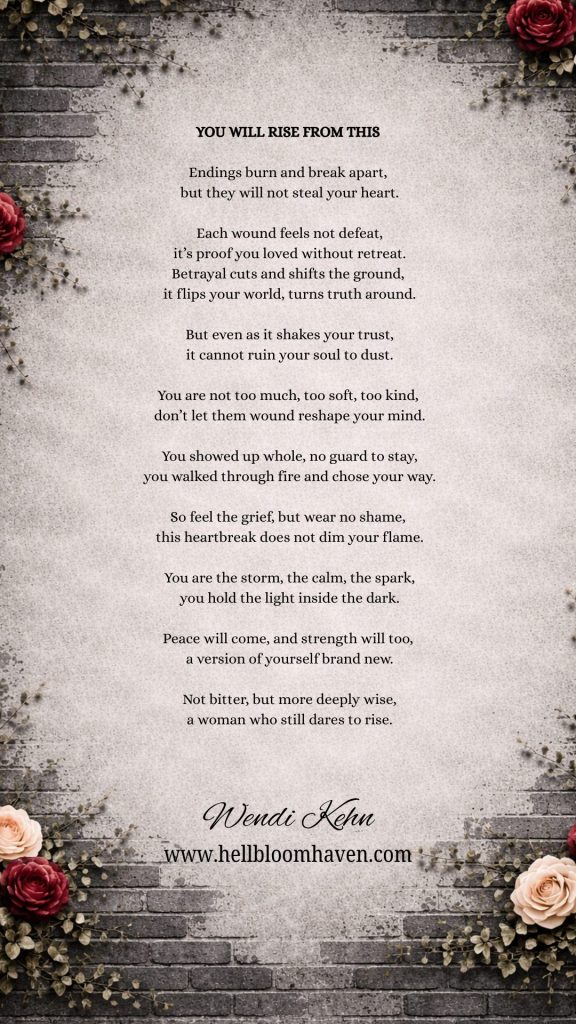 You Will Rise From This