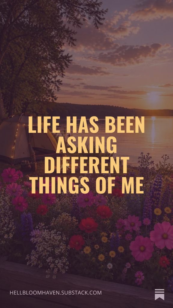 Hellbloom Haven | Trauma Education, Peer Support & Healing Resources | Hellbloom Haven Life has been asking something different of me
