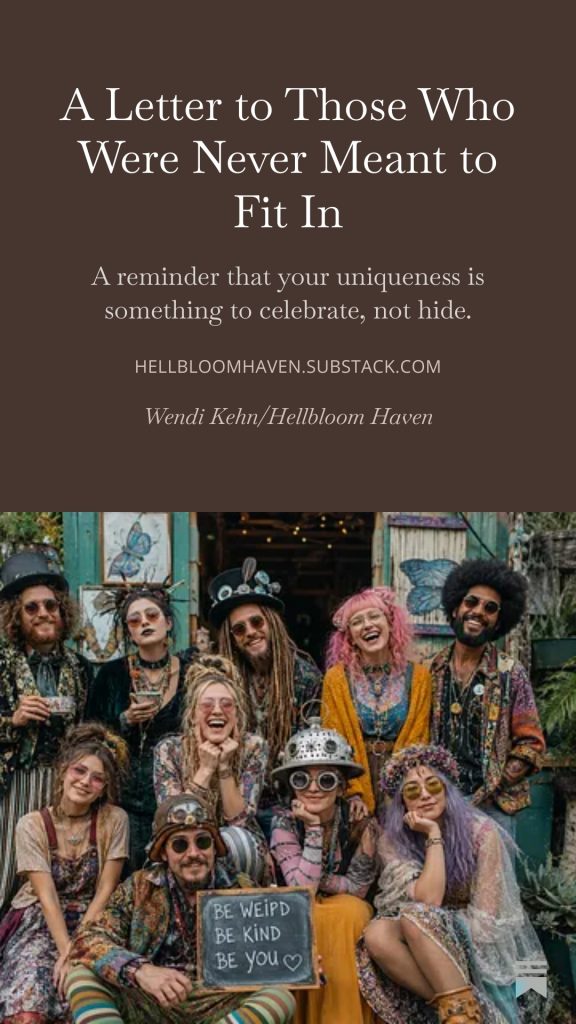Hellbloom Haven | Trauma Education, Peer Support & Healing Resources | Hellbloom Haven Wierd and Quirky Group of people Post